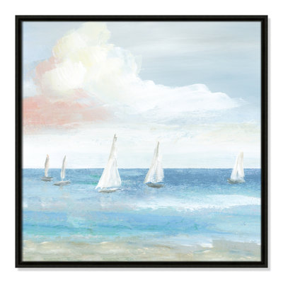 Ibis "Beach Sail Bliss" Print by Nan