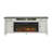 Crosby 76" Traditional Fireplace Console, Entertainment Storage, TV Stand, Fully Assembled-102187079