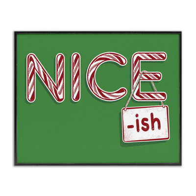 Humour des Fêtes de Nice-Ish, estampe numérique de Jedco Brands, Inc.