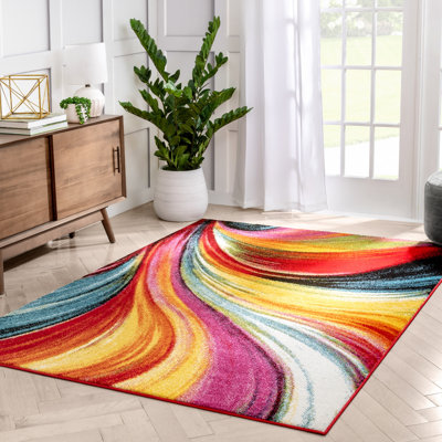 Vahe Geometric Area Rug