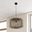 Luminaire suspendu noir Estella