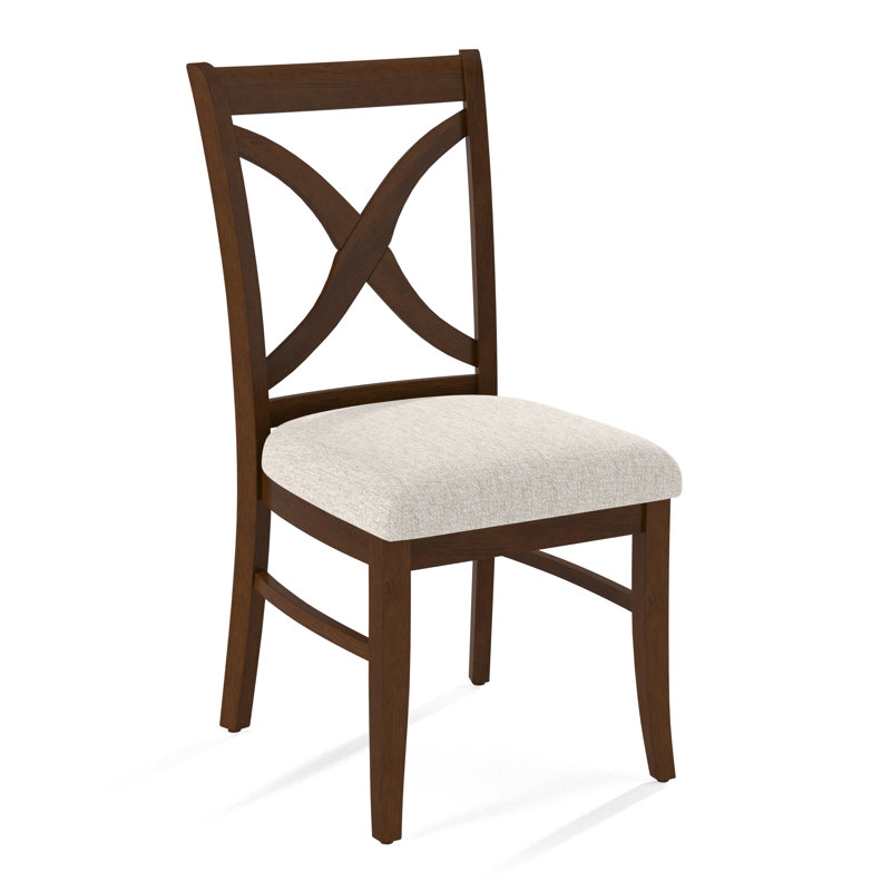 Chaise d'appoint Hues, Snow Crypton Performance; 0884-91, Finition café