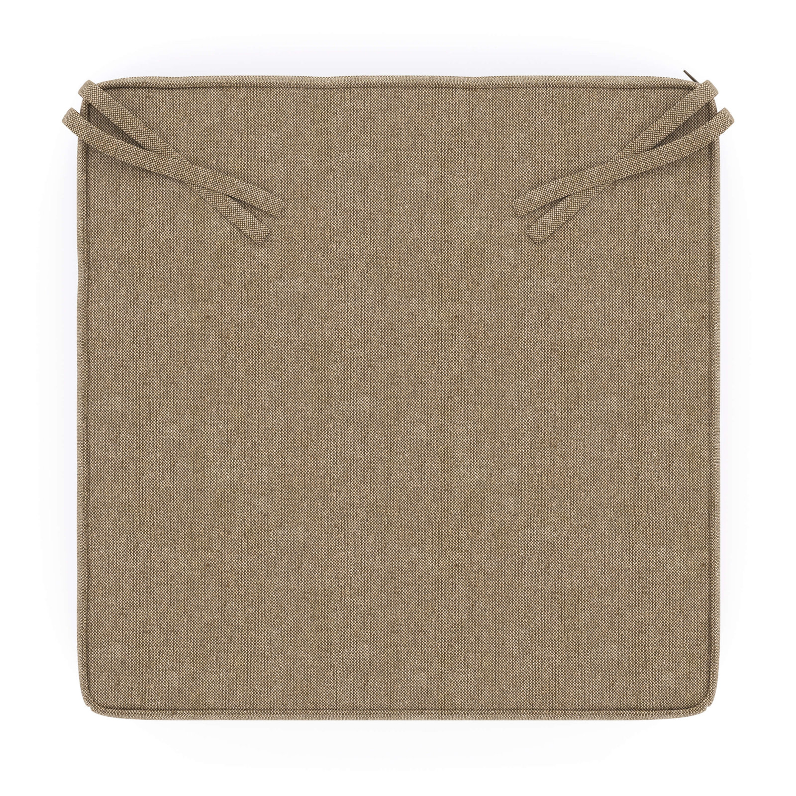 Sunbrella® Seat Cushion, Spectrum Mushroom Sunbrella® Plainweave, 17" W x 17" D