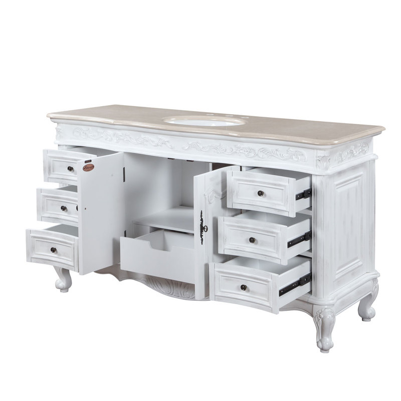 Ensemble de meuble-lavabo simple 60 po Ajub
