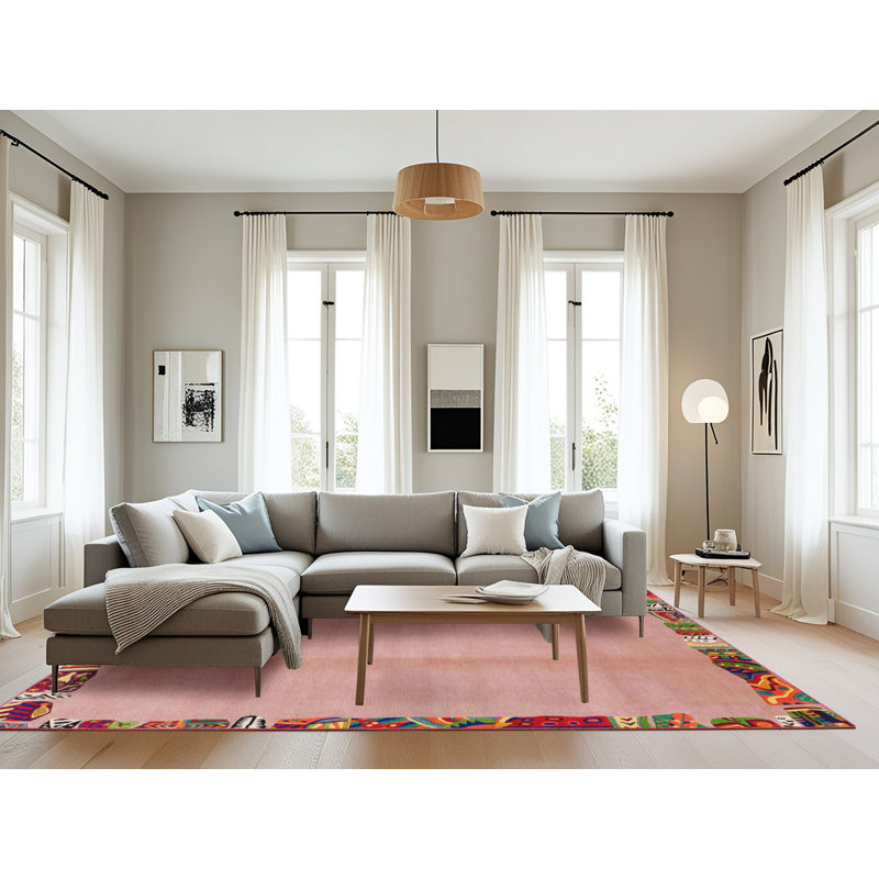 Abstract Indoor Rug, Rectangle 8' x 12'
