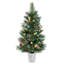 1 arbre de Noël artificiel de 3 pi avec 81 branches et branches d'eucalyptus