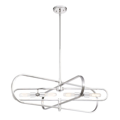 Braziel 4 - Light Dimmable Geometric Chandelier