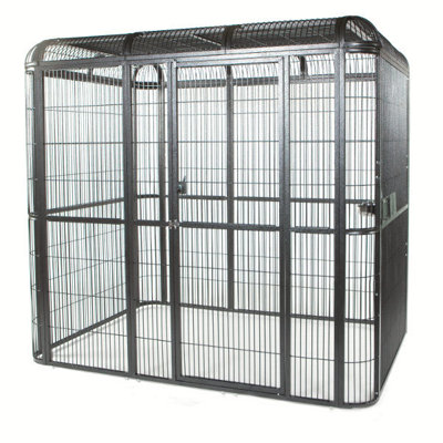 Ceilean 79'' Iron Flat Top Flight Cage