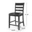 Tabourets de comptoir Farmhouse