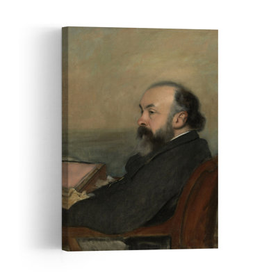Portrait Of A Man, C.1877 Abstract Contemporary Portrait Wall Art Print