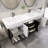 Gainesville 59'' Double Bathroom Vanity with Acrylic Top-1283852758