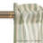 Linen Blend Striped Window Valance -1818519352
