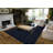 Togut Non Slip Polypropylene 5 Ft. X 7 Ft. Navy Blue Area Rug-1506154602