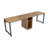95'' Wide 2 People Metal Legs Study Desk-1003385298