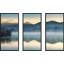 « Quiet Morning », ensemble de 3 reproductions sur toiles encadrées-391498742