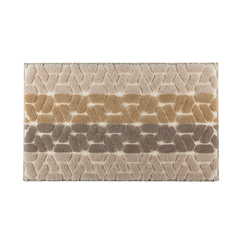 Dakar Geometric Bath Rug, 20" W x 31" L