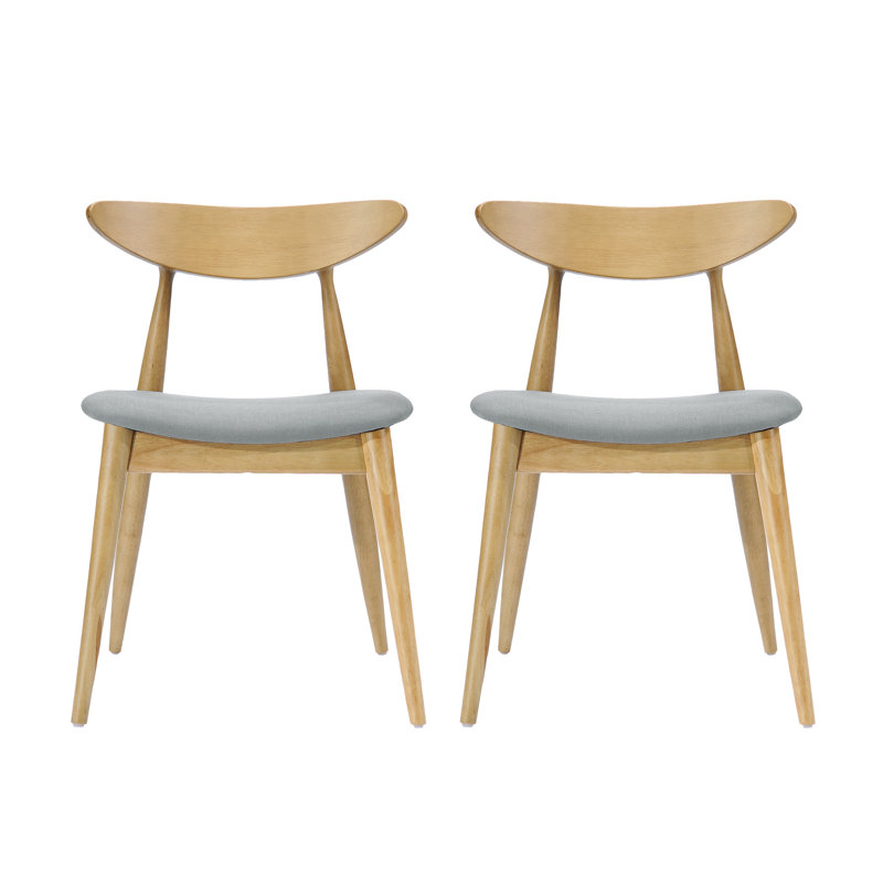 Chaise d'appoint rembourrée Drumnadrough, Beige gris, Beige