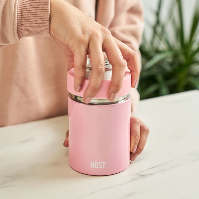 Refroidisseur de canettes Stay-Chill Slim, Rose, H 4,75 po x l 3,5 po x P 3,5 po