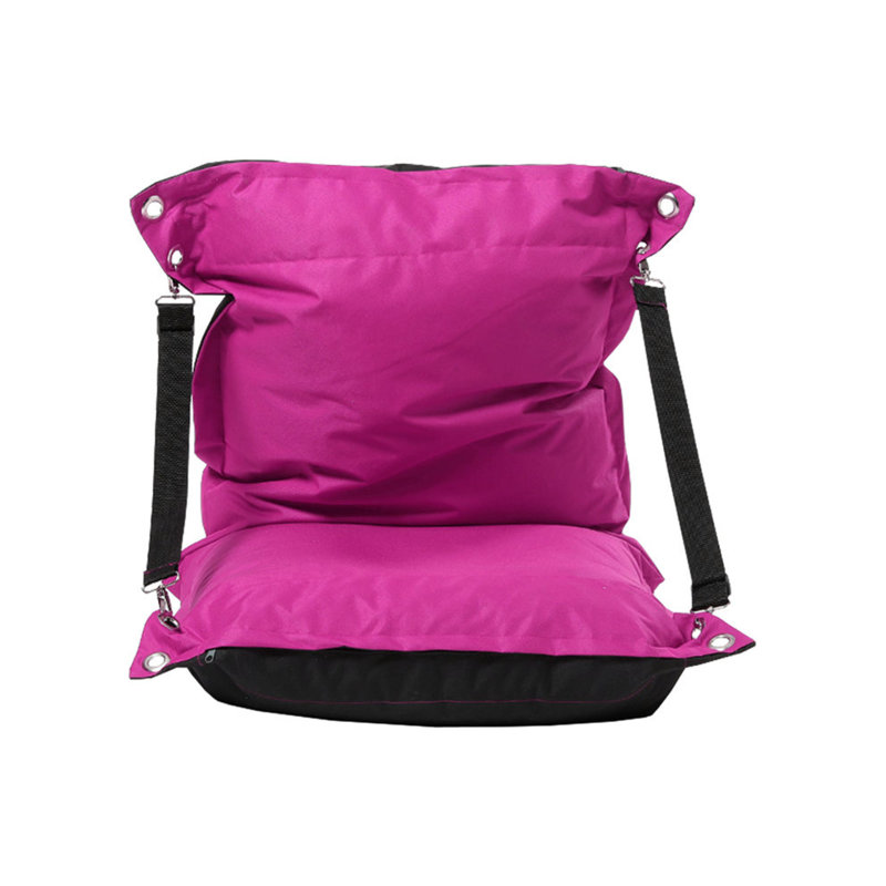 Fauteuil à billes standard pour l'extérieur, Rose / noir 100% polyester