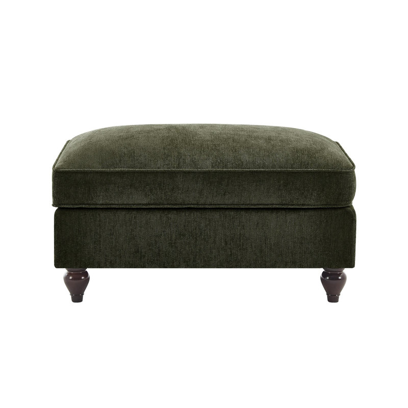 Ottoman Chenille -Green, Green