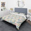 Ensemble de housse de couette mid-century diamond rétro-40702235-80158808