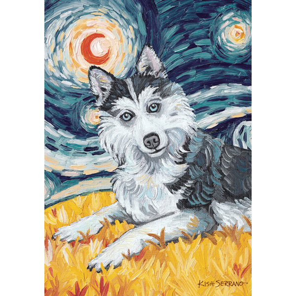 Toland Home Garden Drapeau De Maison En Berger 28 X 40 Po Van Growl