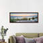 «Dune Beach Panorama At Sunset» par Jan Becke, reproduction encadrée sur toile-2006173070-1964901506-1964901629