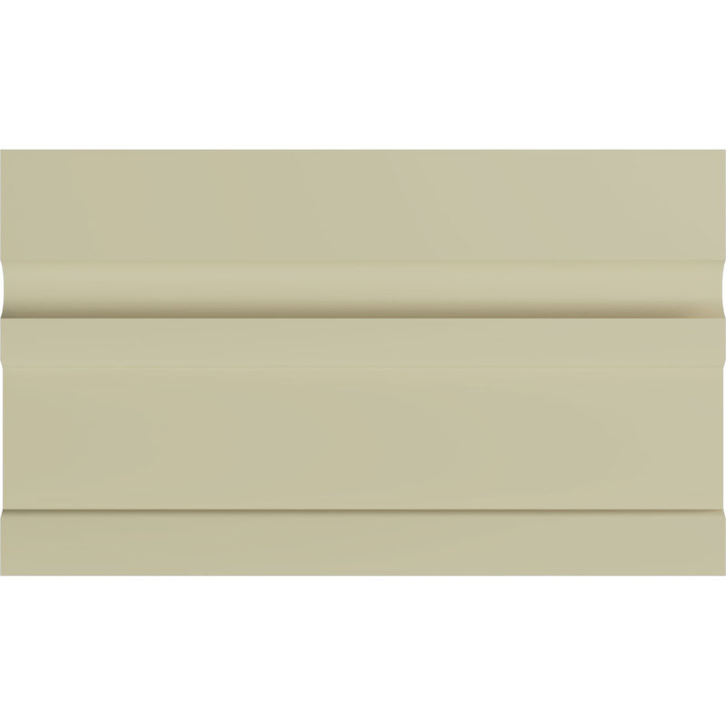 Gray Polyurethane Traditional Baseboard Moulding 94.5"