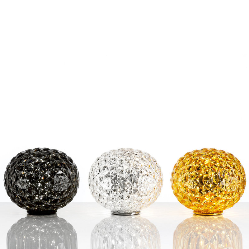 Planet LED Table Lamp, Crystal