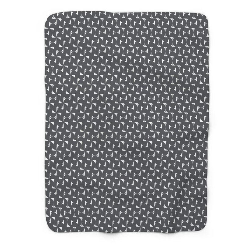 Impression de fantaisie - couverture Sherpa de qualité supérieure 1 pièce 0112, L 50 po x L 60 po