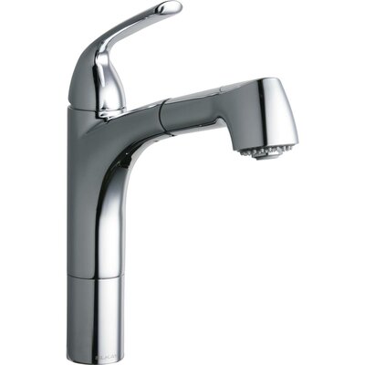 Gourmet Pull Out Single Handle Kitchen Faucet -  Elkay, LKGT1041CR