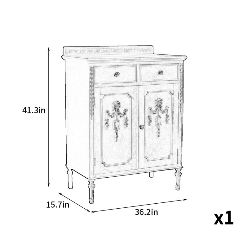 Commode d'appoint Vintage