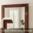 Amara Rustic Farmhouse Solid Wood Framed Tempered Glass Wall Mirror with 5-Year Warranty-906499385-906499343