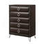 Commode finition merlot foncé