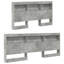  Storage Headboard With Shelf 135 Cm Engineered Wood-1789971073-1789971092