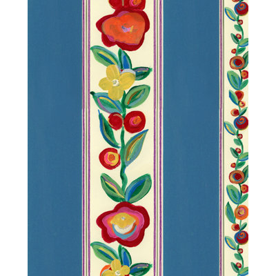 DAINTY FLOWERING Azure Wallpaper