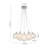Nahlen 13-Light Dimmable Cube Glass Chandelier