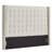 Kaster Upholstered Linen Wingback Headboard-784661568-784661574