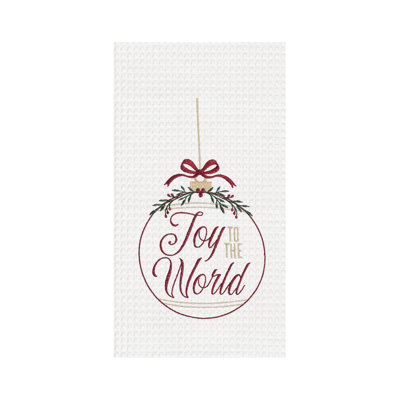 Joy To The World Ornament Towel