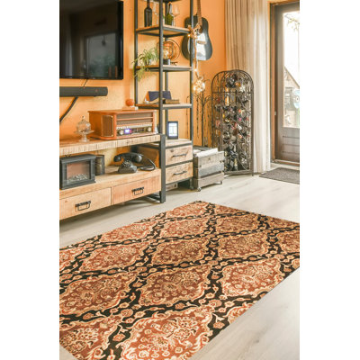 Thalweg Brown Hand Tufted Wool Rug