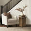 Table d'appoint Sadie, brun noyer-1586419002
