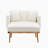 Jameon 40.94" Wide Tufted Upholstered Convertible Sleeper Chair-465812725