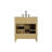 32 inch Single Bathroom Vanity in Honey Brown-1677857394-1677857390