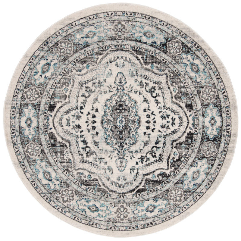 Madison 900 Performance Oriental Rug, Round 6'7"
