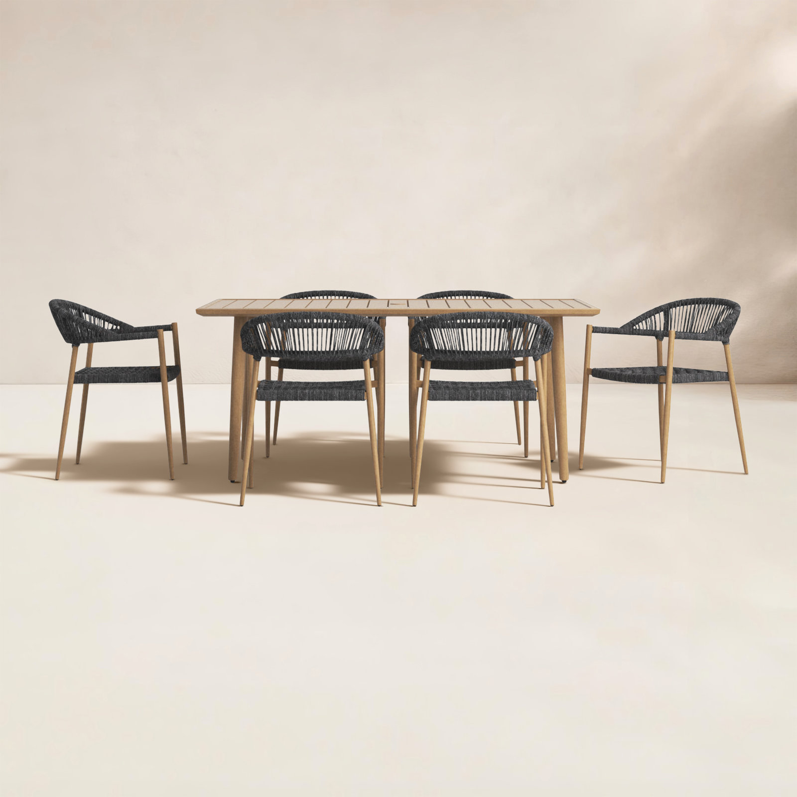 Oniel 67" Patio Dining Set