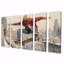 Red Skateboard Street Women Accents With - ensemble de reproduction d'art mural de planche à roulettes-1146289599