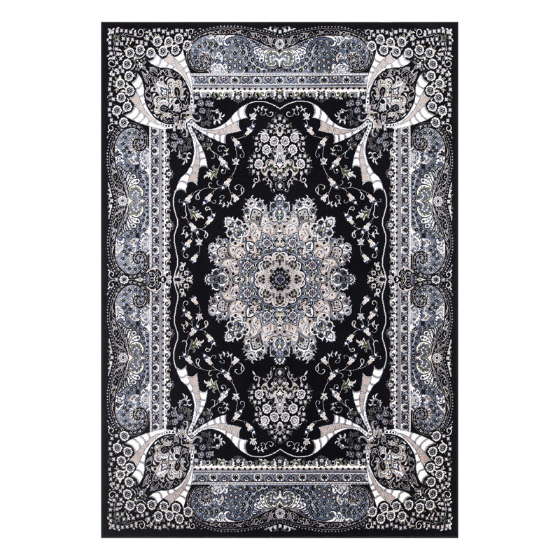 Floral Area Rug, Rectangle 160 x 230cm