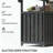 Outdoor Bar Table Top,Outdoor Bar Cart With Storage,Wheeled Kitchen Island For Food Prep-2140655104