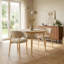 Ensemble de 2 chaises d'appoint modernes rembourrées avec pieds en acier au carbone pour la maison et le restaurant (beige)-2123570133