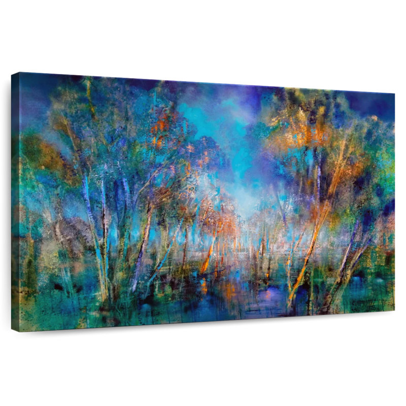 Avery Blinded, 16" H x 24" W